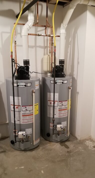 Plumbing equipment in home