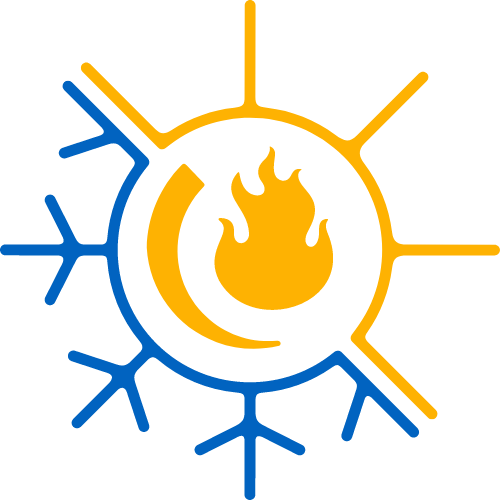 heating and cooling icon